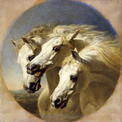 ファラオの馬、1848年 作： John Frederick Herring Senior