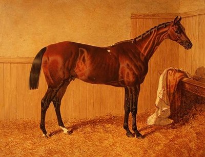 1830年のダービーを制した「プリアム」。 作： John Frederick Herring Senior