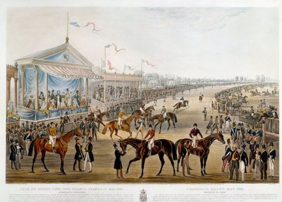 1841年のシャンティイのジョッキー・クラブ賞 ジョン・フレデリック・ヘリング（1795-1865）によるプリント 作： John Frederick Herring Senior