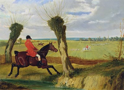 サフォークハント-フルクライ 作： John Frederick Herring Senior