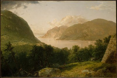 ハドソン川の風景 作： John Frederick Kensett