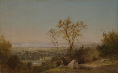 シャンプレーン湖 作： John Frederick Kensett