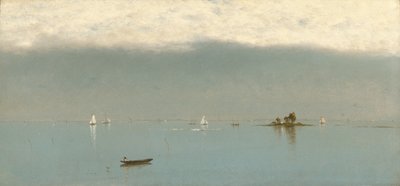 1872年の嵐の通過。 作： John Frederick Kensett