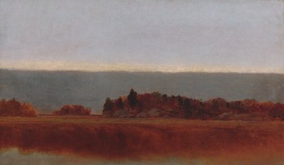 10月のソルトメドウ 作： John Frederick Kensett