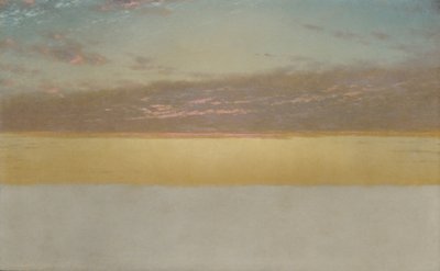 1872年のサンセットスカイ 作： John Frederick Kensett
