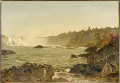 ナイアガラの滝の眺め 1851-52年頃 油彩・カンヴァス 作： John Frederick Kensett
