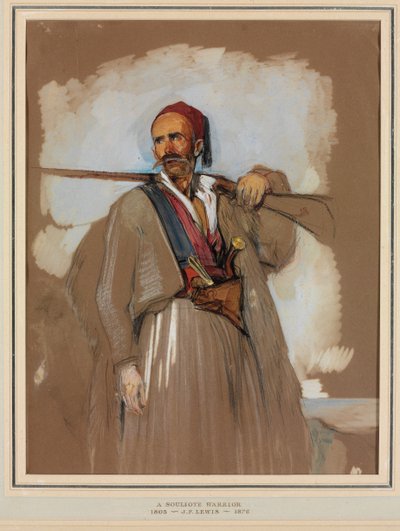 スリオテの戦士 作： John Frederick Lewis