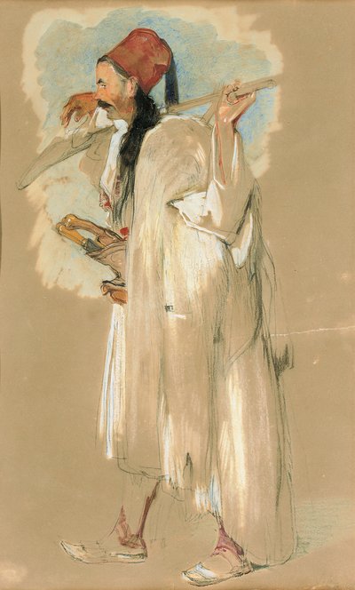 スリオテの戦士 作： John Frederick Lewis