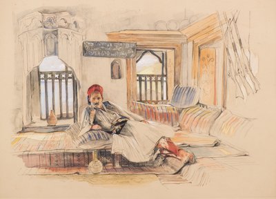 東洋のインテリア 作： John Frederick Lewis