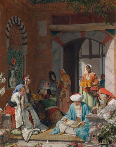 「そして信仰の祈りは病人を救う」 作： John Frederick Lewis