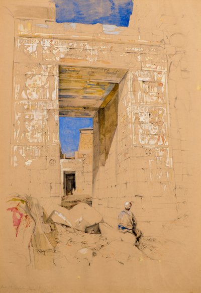 フィラエのプロパイオンの一部 作： John Frederick Lewis