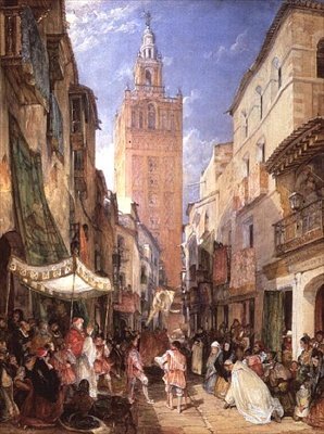 セビリアの宗教行列 作： John Frederick Lewis