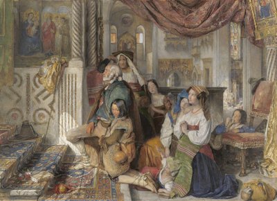 ローマの巡礼者 作： John Frederick Lewis