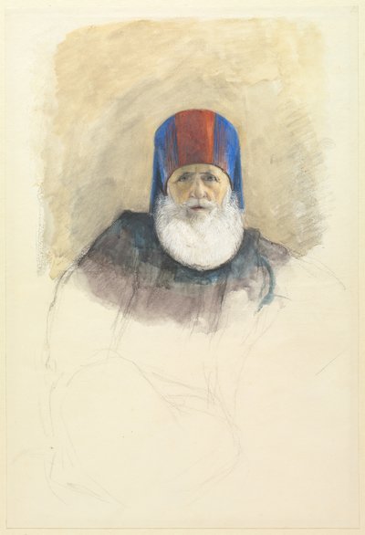 メフメット・アリ・パシャの研究 作： John Frederick Lewis