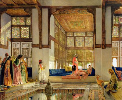 レセプション 作： John Frederick Lewis