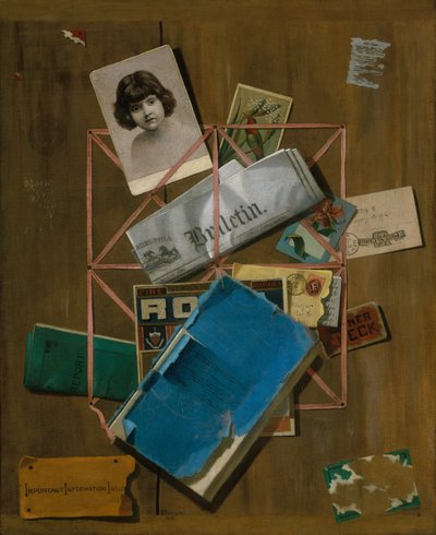 古いお土産、約。 1881-1901。 作： John Frederick Peto