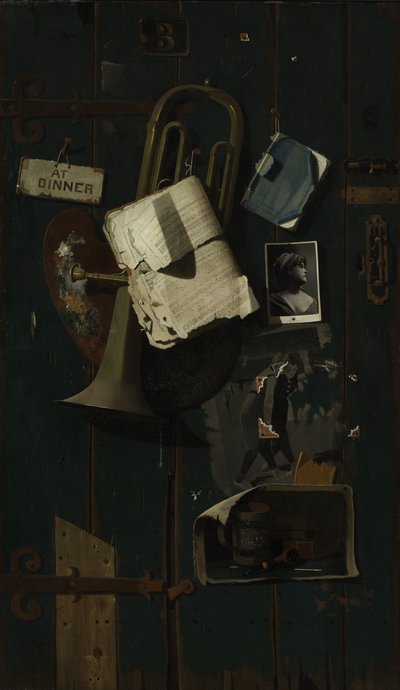 アーティストの通常のオブジェクトクリエイティブマインド、1887 作： John Frederick Peto