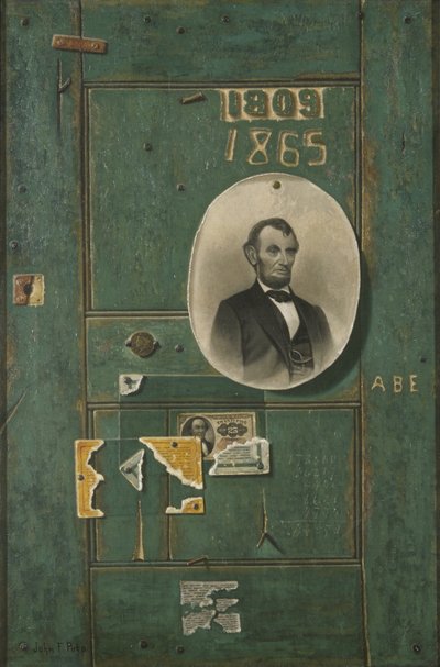 1865年の回想（キャンバスに油彩） 作： John Frederick Peto