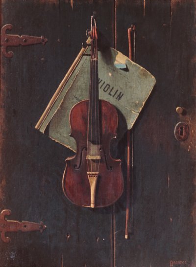 古いクレモナ、ca。 1887-90。 作： John Frederick Peto