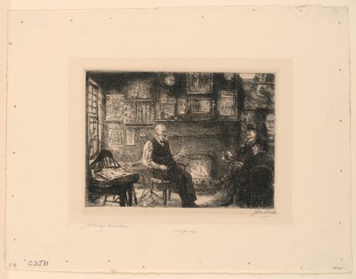 マクソリーの奥の部屋 作： John French Sloan