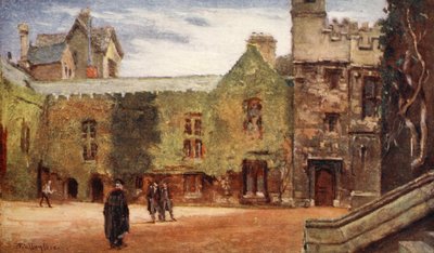 マートンカレッジとセントアルバンホール、1903年 作： John Fulleylove