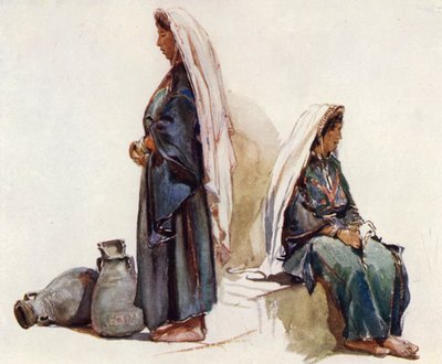 シリアの農民女性の研究 作： John Fulleylove