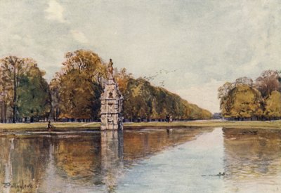 ダイアナの噴水、ブッシー公園 (カラー リソ) 作： John Fulleylove