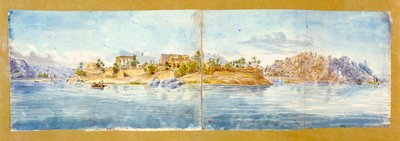 風景、エジプト、19世紀 作： John Gardner Wilkinson
