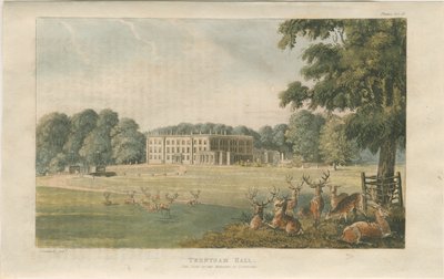 トレンサムホール：カラーリトグラフ、nd [c 1824]（印刷） 作： John Gendall