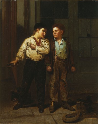 領土をめぐる紛争 作： John George Brown