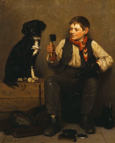 癒されない、 作： John George Brown