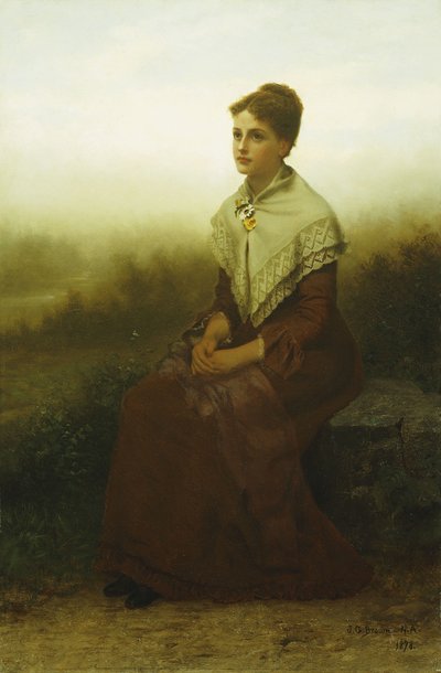 1878年の夢想 作： John George Brown