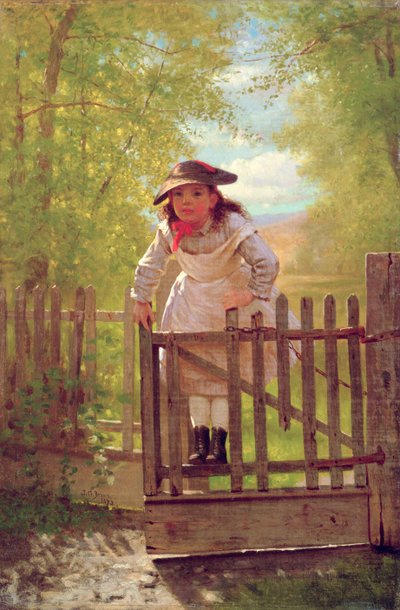 おてんば娘、1873 作： John George Brown