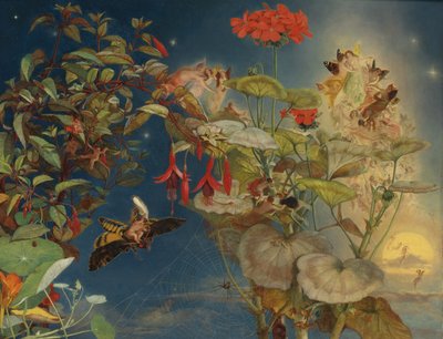 真夏の夜の妖精 作： John George Naish