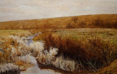冬の草原 作： John George Sowerby