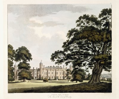 ケントのコブハムホール、1800 作： John George Wood