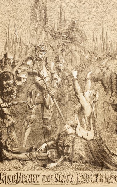 ヘンリー6世、パートIII、1890 作： John Gilbert