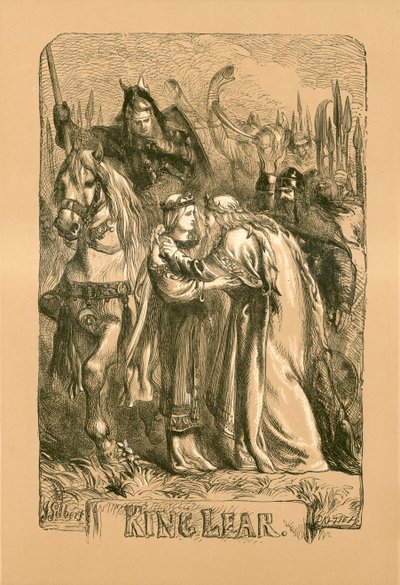 リア王 作： John Gilbert