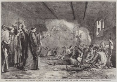 トレーシーを演説する霊長類の殺人直前のトーマス・アベケットの民間アパートの共謀者 作： John Gilbert