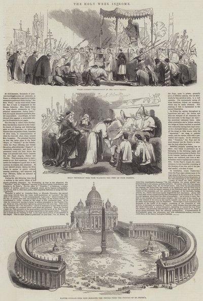 ローマの聖週間 作： John Gilbert