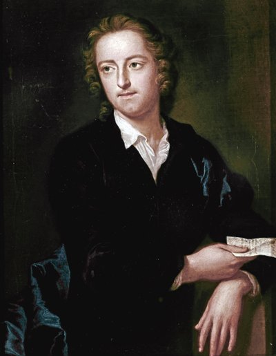 トーマス・グレイ《肖像》1747-1748年（油彩・カンヴァス） 作： John Giles Eccardt
