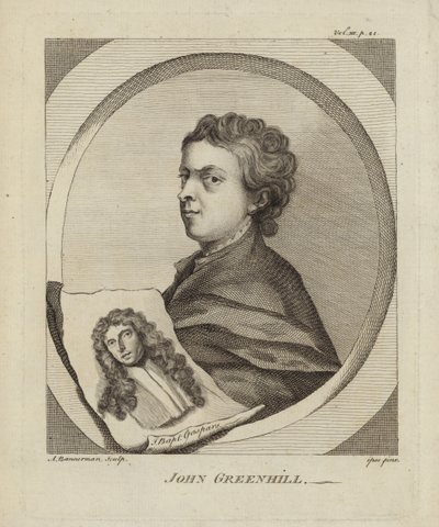 ジョン・グリーンヒル、英国の肖像画家 作： John Greenhill