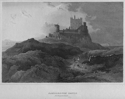 バンボロー城、ノーサンバーランド、1814 作： John Greig
