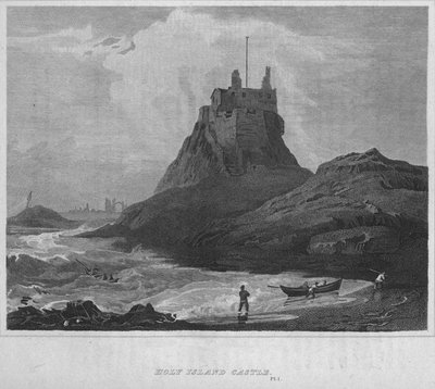 ホーリーアイランドキャッスル、1814年 作： John Greig