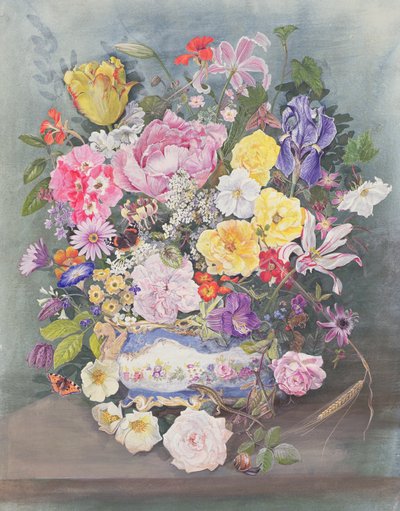 セーヴルジャルディニエールの花 作： John Gubbins
