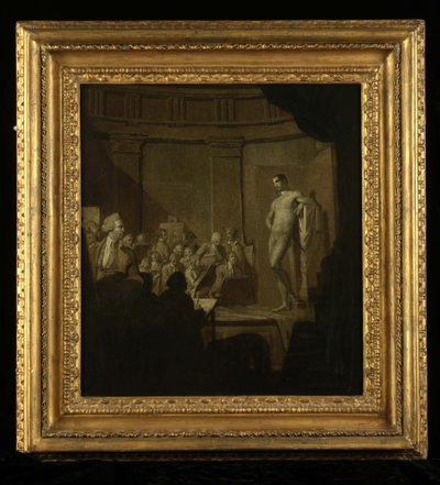 アカデミー、c.1759-60 作： John Hamilton Mortimer
