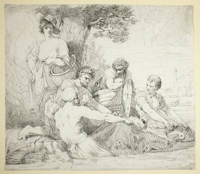 漁師 作： John Hamilton Mortimer