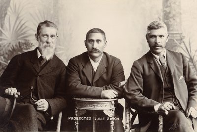 ウィリアムオーストラリアグラハム、マフタタウハイオ王、タフナハイランギ、1898年6月（銀ゼラチンプリント） 作： John Hanna
