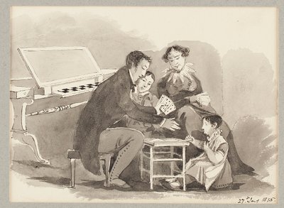 カードのゲーム、1815（紙にトイレ） 作： John Harden
