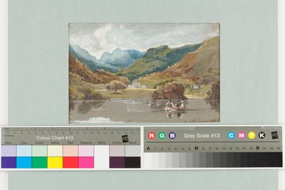 ブラセイホール、1808年（紙にトイレ） 作： John Harden